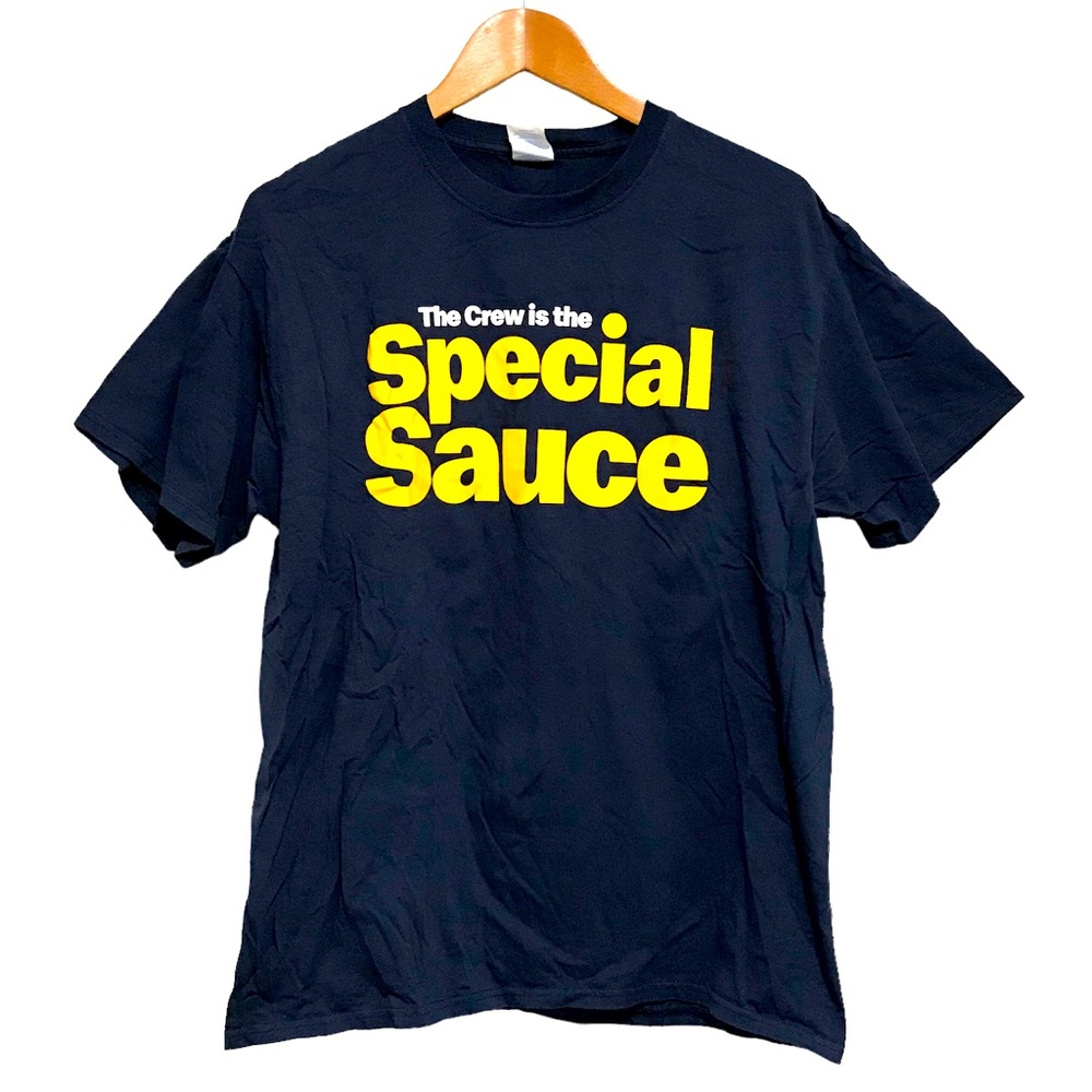 McDonald’s The Crew Is The Special Sauce Employee Crew Shirt Port & Company NWOT